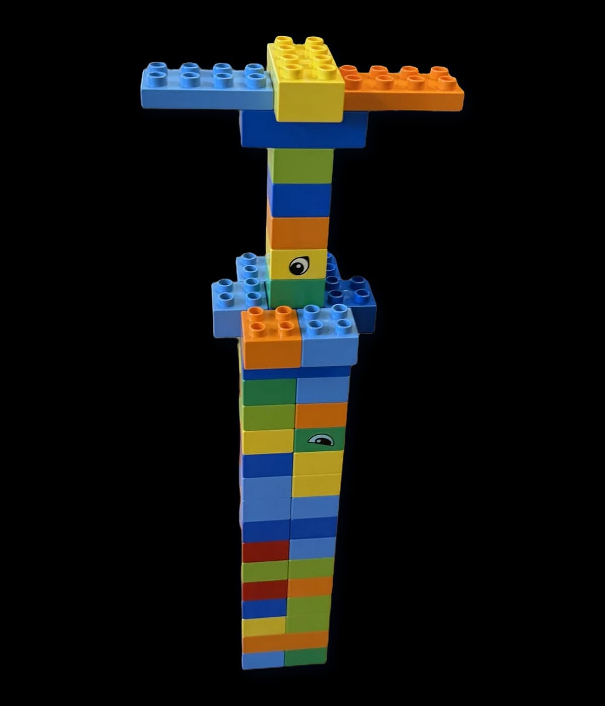 The James Tower, built with LEGO DUPLO bricks