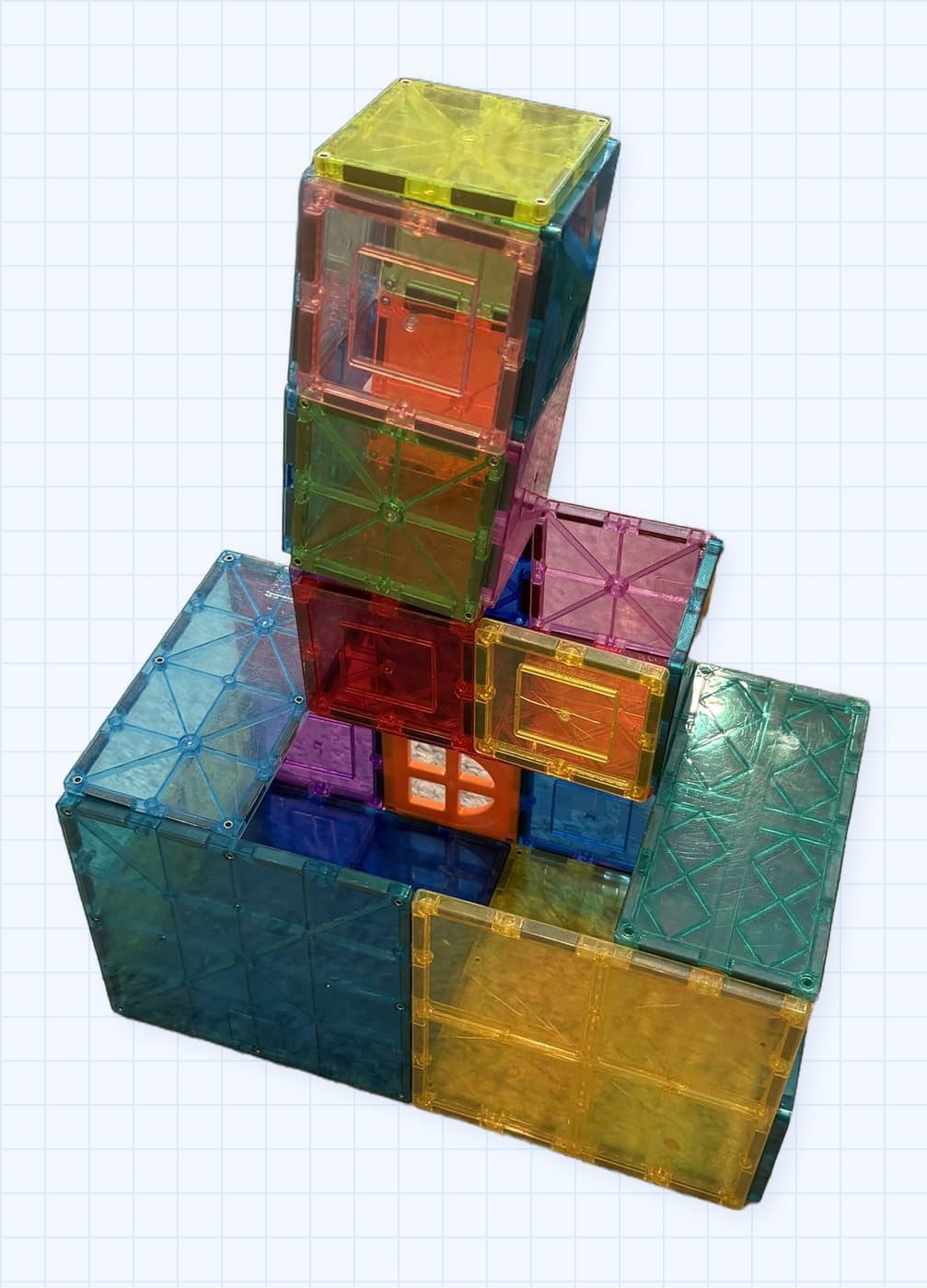 Museum of Tiles, built with magnetic tiles